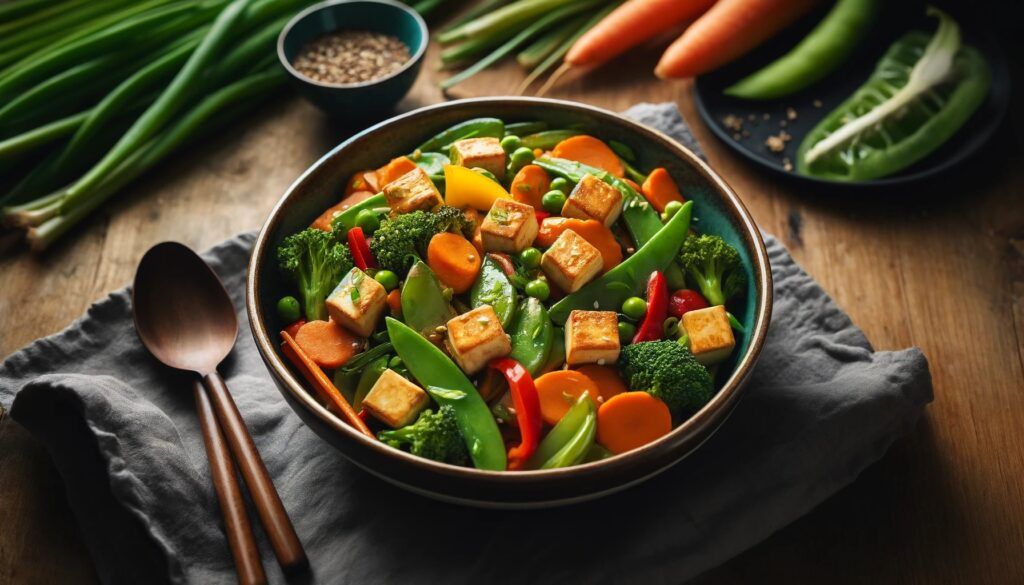 Transform Your Leftovers: Vegetable Stir Fry with Tofu