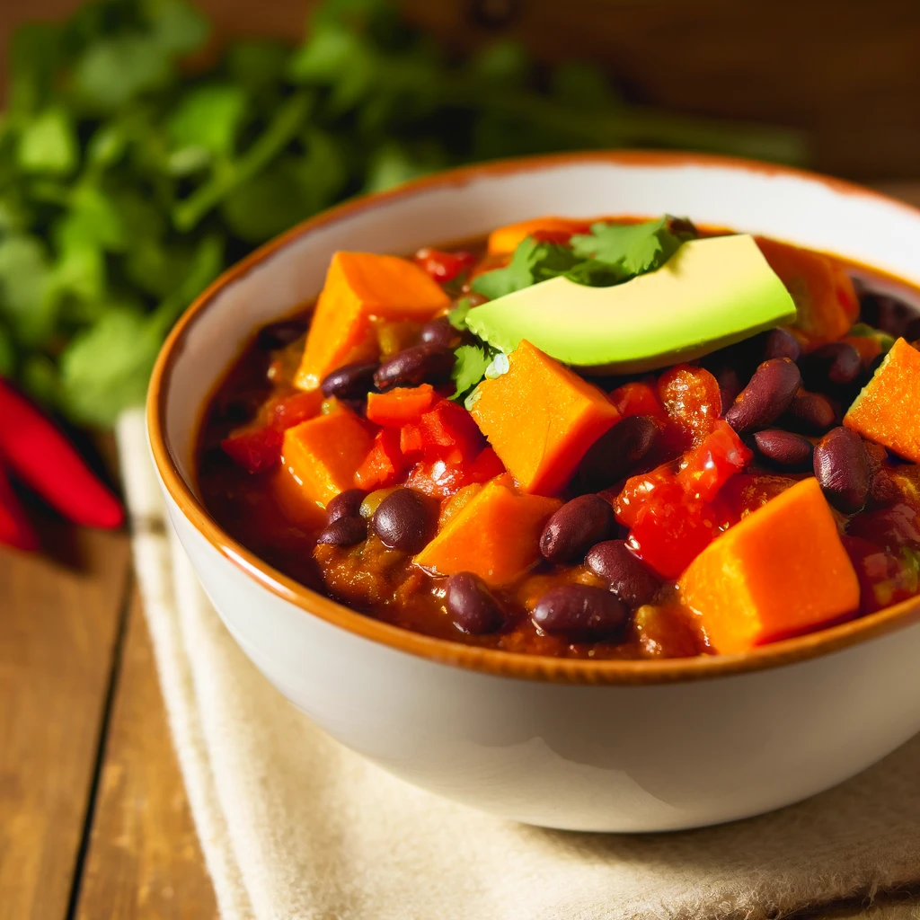 Sweet Potato Black Bean Chili: A Comforting Bowl of Goodness