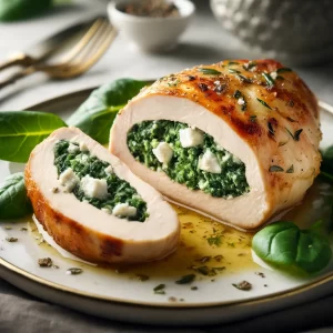 Spinach and Feta Stuffed Chicken Breast: A Culinary Delight!